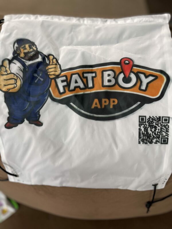 Fatboy Drawstring Bag – Fat Boy App